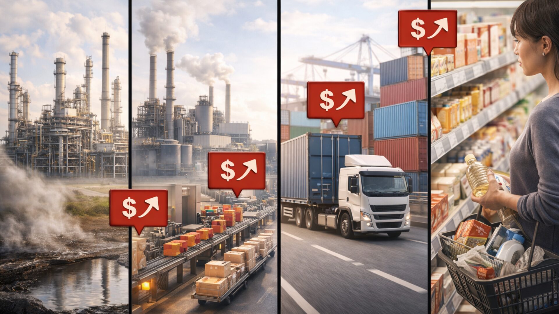 原油高が招く「コストプッシュインフレ」